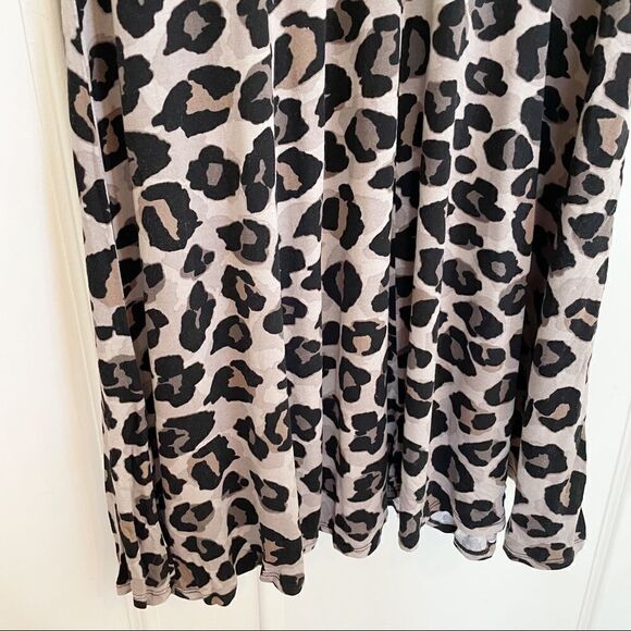 (3/$15) premise leopard print flow dress - Picture 5 of 7